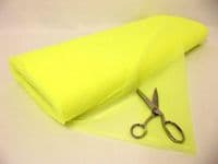 Dress Net 100% Polyester Tulle Fabric Material - FLO LEMON